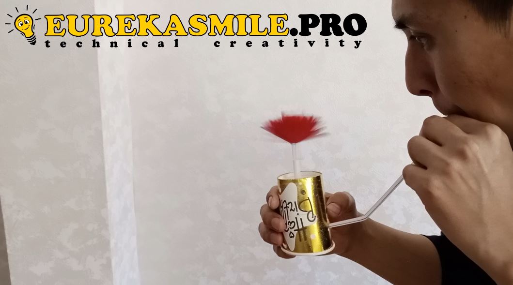 “Air-Powered Flower” Craft